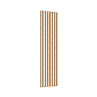 Pared de madera laminada 2750 x 580mm (ROBLE) (Independiente)