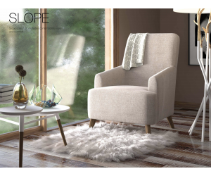 Silla + puf Slope (Descanso)
