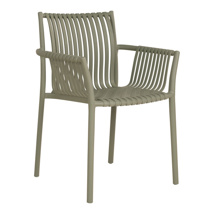 Silla de jardín TULSA - Juego de 4 sillas 7001004